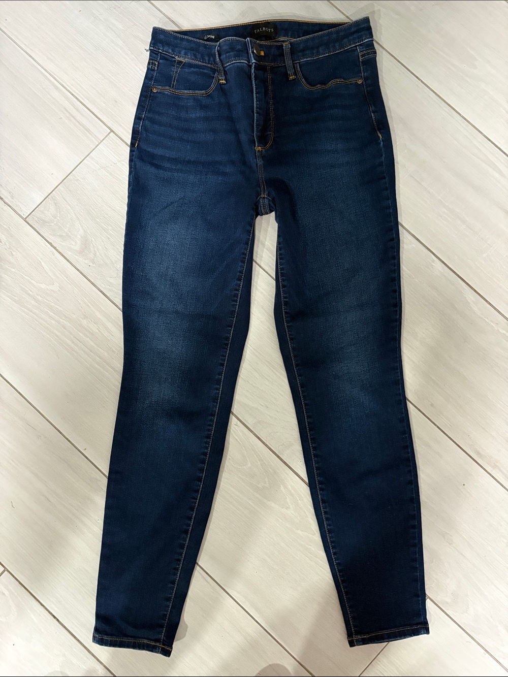 Talbots Deep Indigo Skinny Jeans